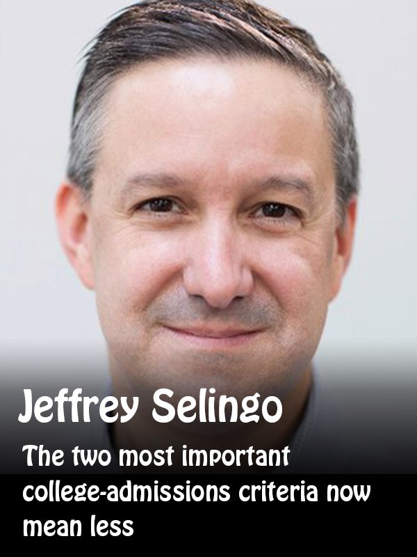 jeffrey selingo who gets in and why