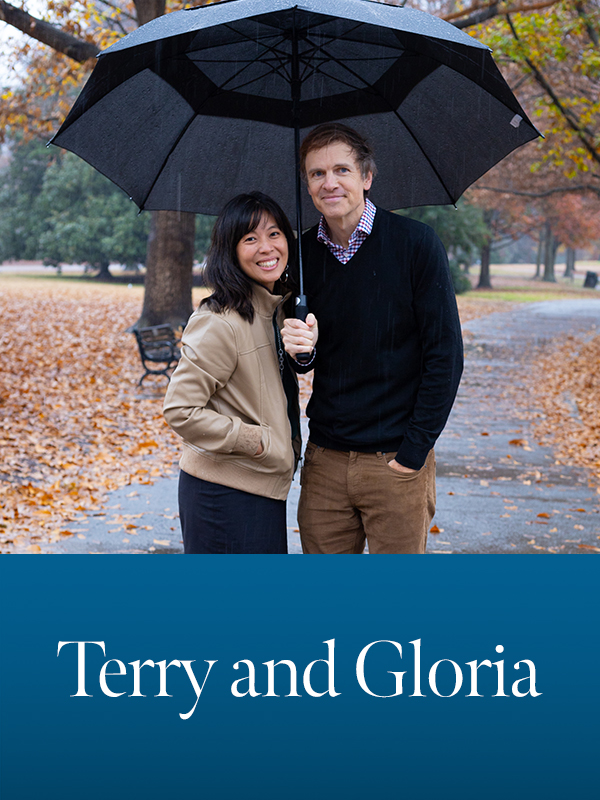 Gloria and Terry Crawford