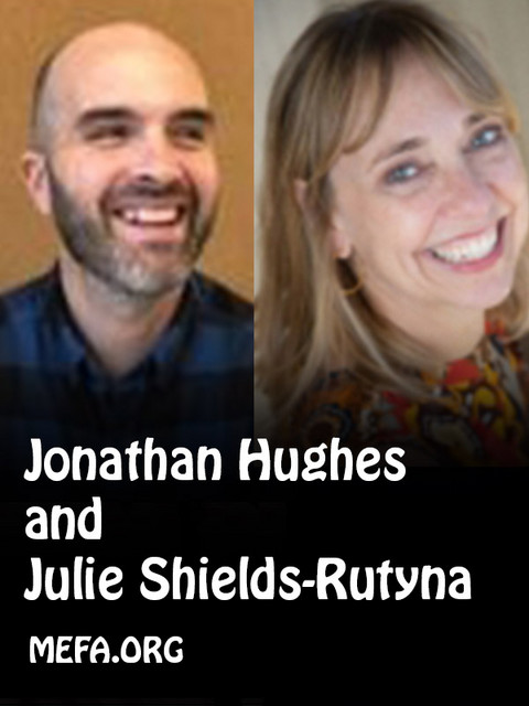 Jonathan Hughes and Julie Shields-Rutyna